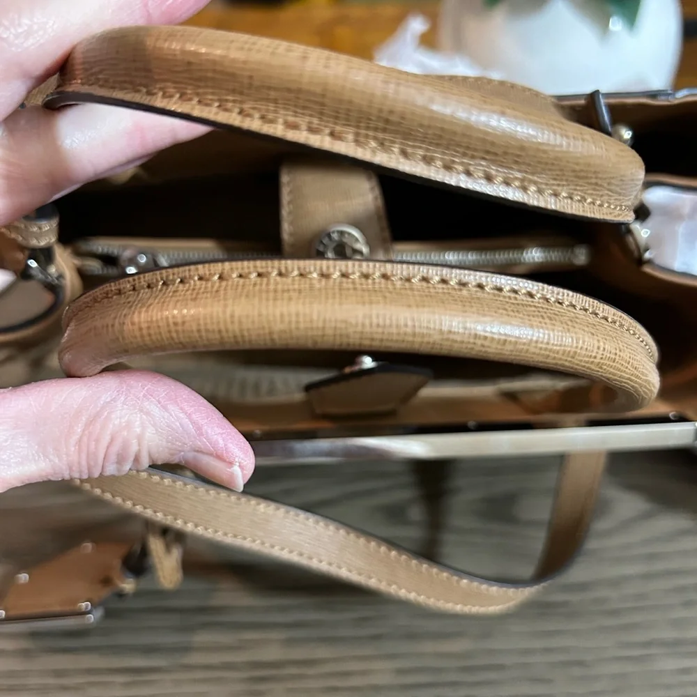 FENDI Petite 2Jours brown leather Tote - Picture 10 of 14